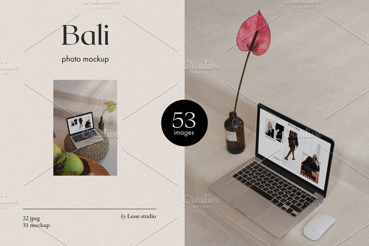 Bali Photo Mockup Bundle, a Books & Magazine Mockup by Lesse Studio (Photo 1 of 17)