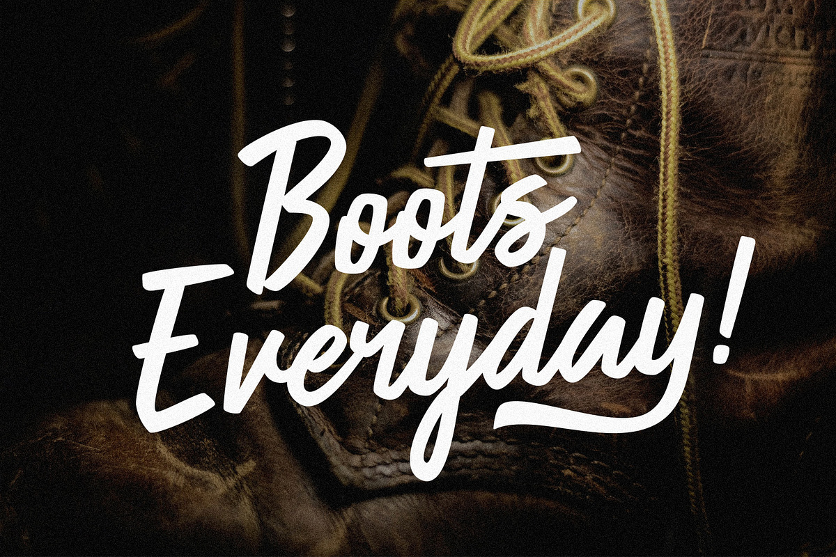 Heartbear - Logo Script Font, a Script Font by HRDR (Photo 3 of 6)