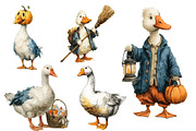 Goose Halloween Clipart, an Illustration by Designworld (Thumbnail 4 of 5)