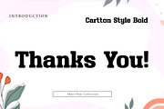 Cartton Style Bold, a Sans Serif Font by Wow Magic (Thumbnail 3 of 3)