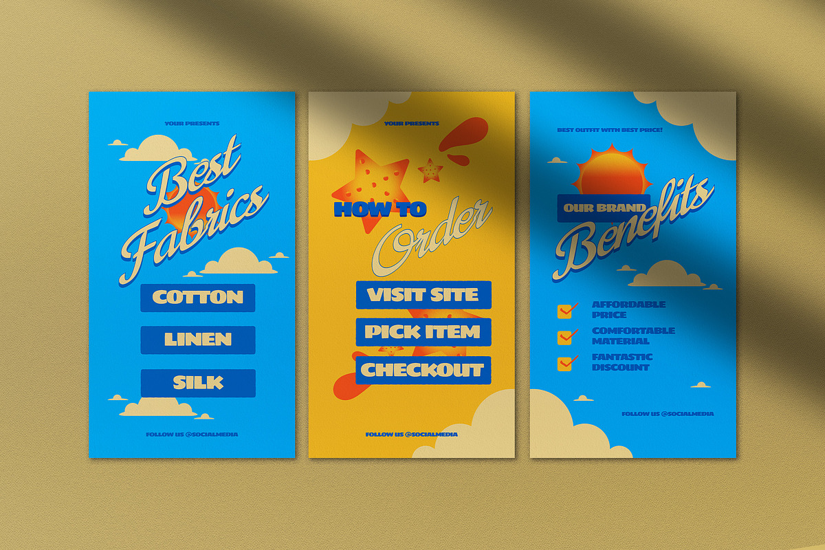 SummerFashion Instagram Pack, a Social Media Template by graphicook (Photo 3 of 5)