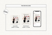 Fashion Blogger LTK Canva Template, a Social Media Template by Deb Creative Studio (Thumbnail 8 of 9)