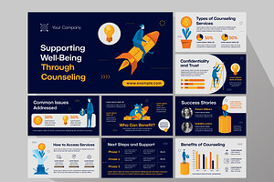 Counseling Service Presentation, a Templates & Theme by studiogstock