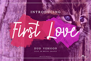 First Love Script, a Script Font by YandiDesigns (Thumbnail 1 of 5)