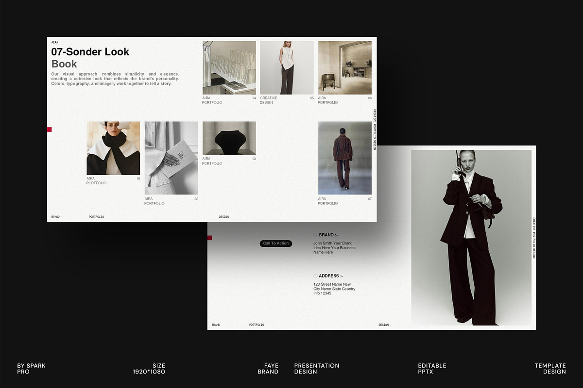 AIRA | Portfolio Design, a Presentation Template by SparkPro (Photo 11 of 11)