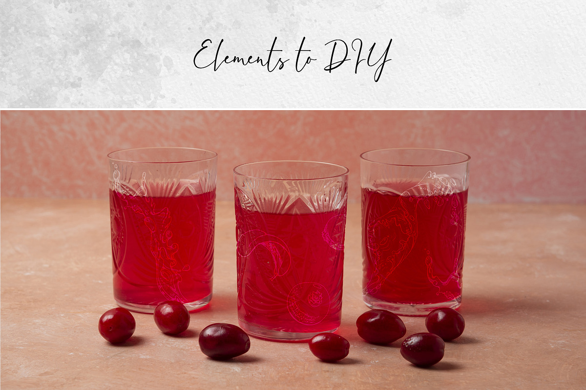 Cranberry drops, a Food Illustration by MsFlaffy (Photo 8 of 10)