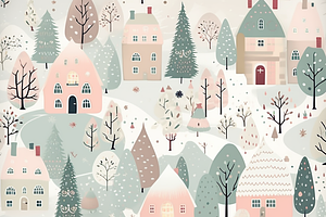 Winter Christmas Pattern