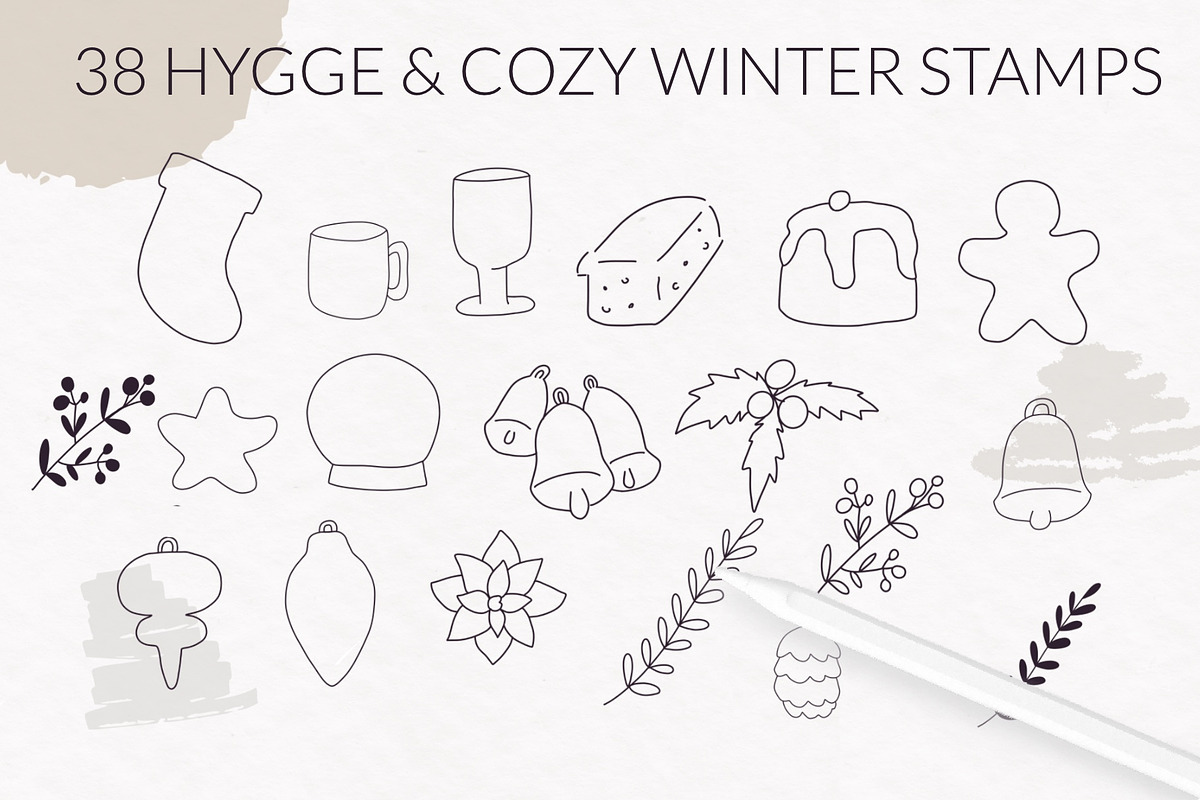 Holidays Procreate BUNDLE, a Brush Add-On by Let's Art (Photo 14 of 24)