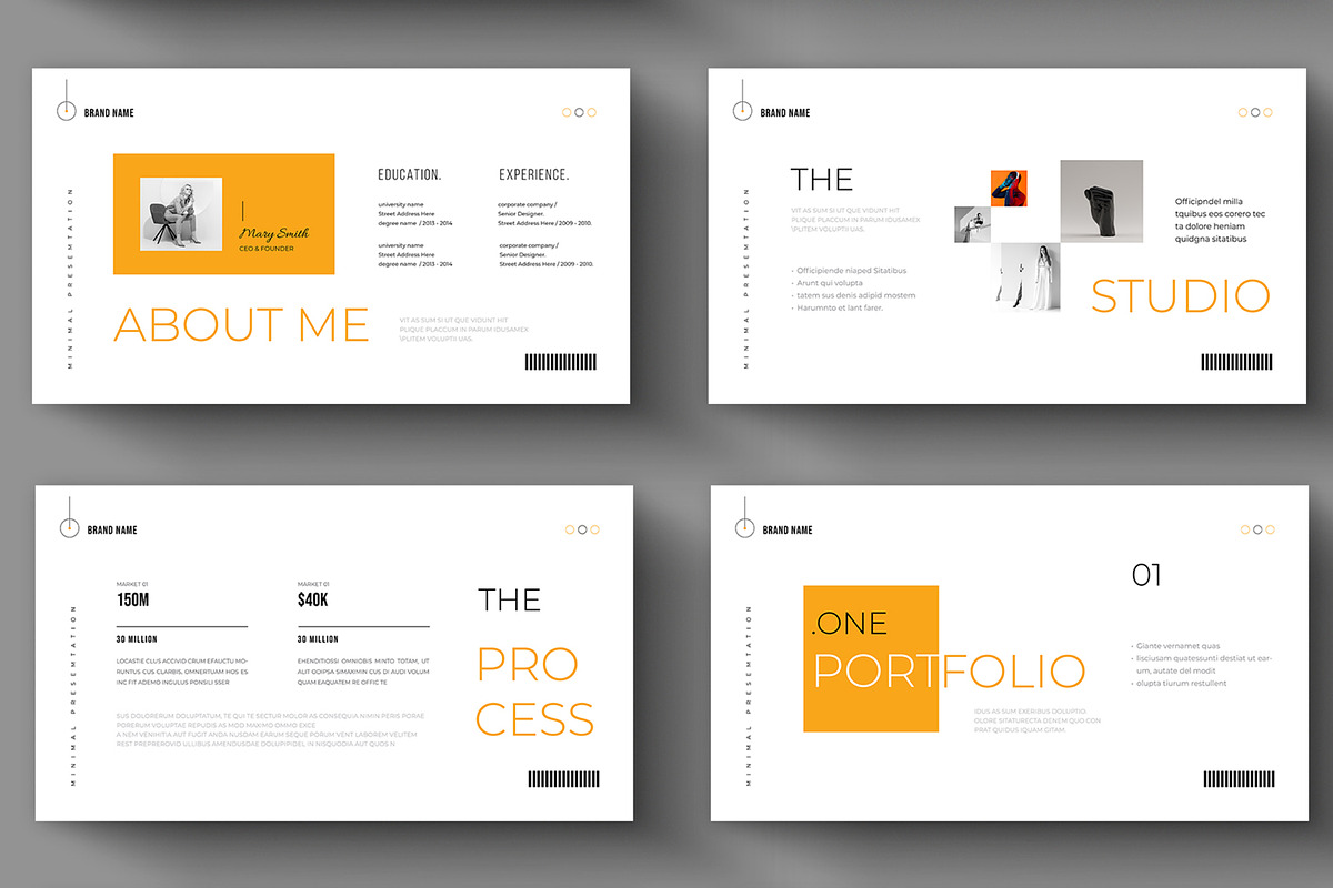 Portfolio Presentation Template