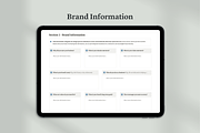 Notion Brand Questionnaire Template, a Templates & Theme by Swyn.Studio (Thumbnail 4 of 8)