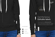 Women Hoodie Mock-ups Set FREE DEMO, a Books & Magazine Mockup by Apparel_Mockups (Thumbnail 3 of 24)