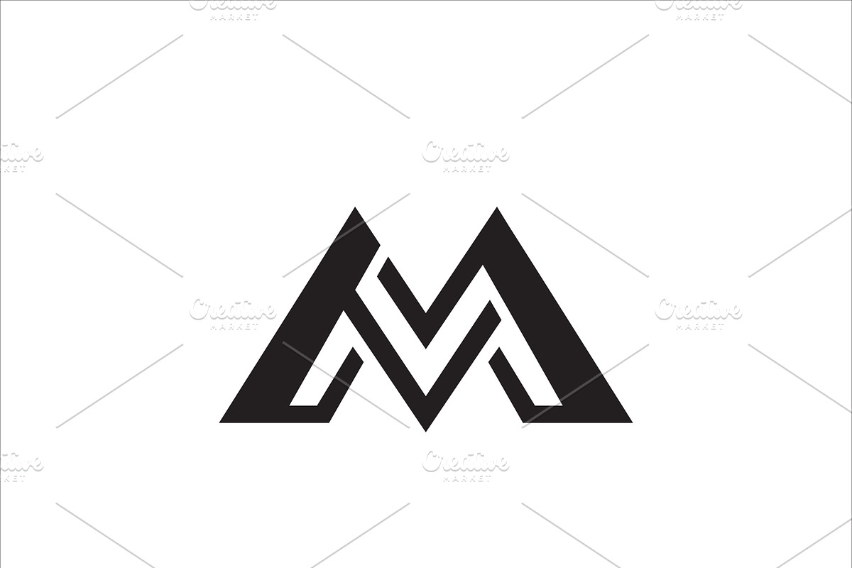 Abstract letter M logo design., a Branding & Logo Template by Design Store