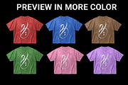 vintage distressed t-shirt mockup, a Shirt Mockup by yalanois (Thumbnail 3 of 5)