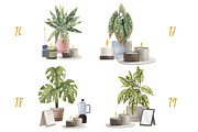 Cozy hygge home interior, a Decorative Illustration by the_myro (Thumbnail 9 of 13)