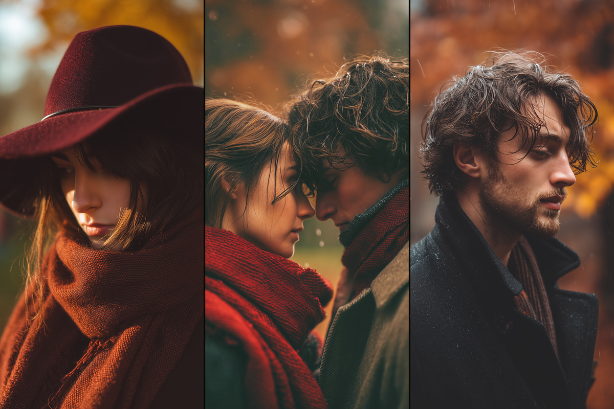 Moody Autumn Stock Photo Bundle, a Person Photo by Serenefeeling (Photo 7 of 25)