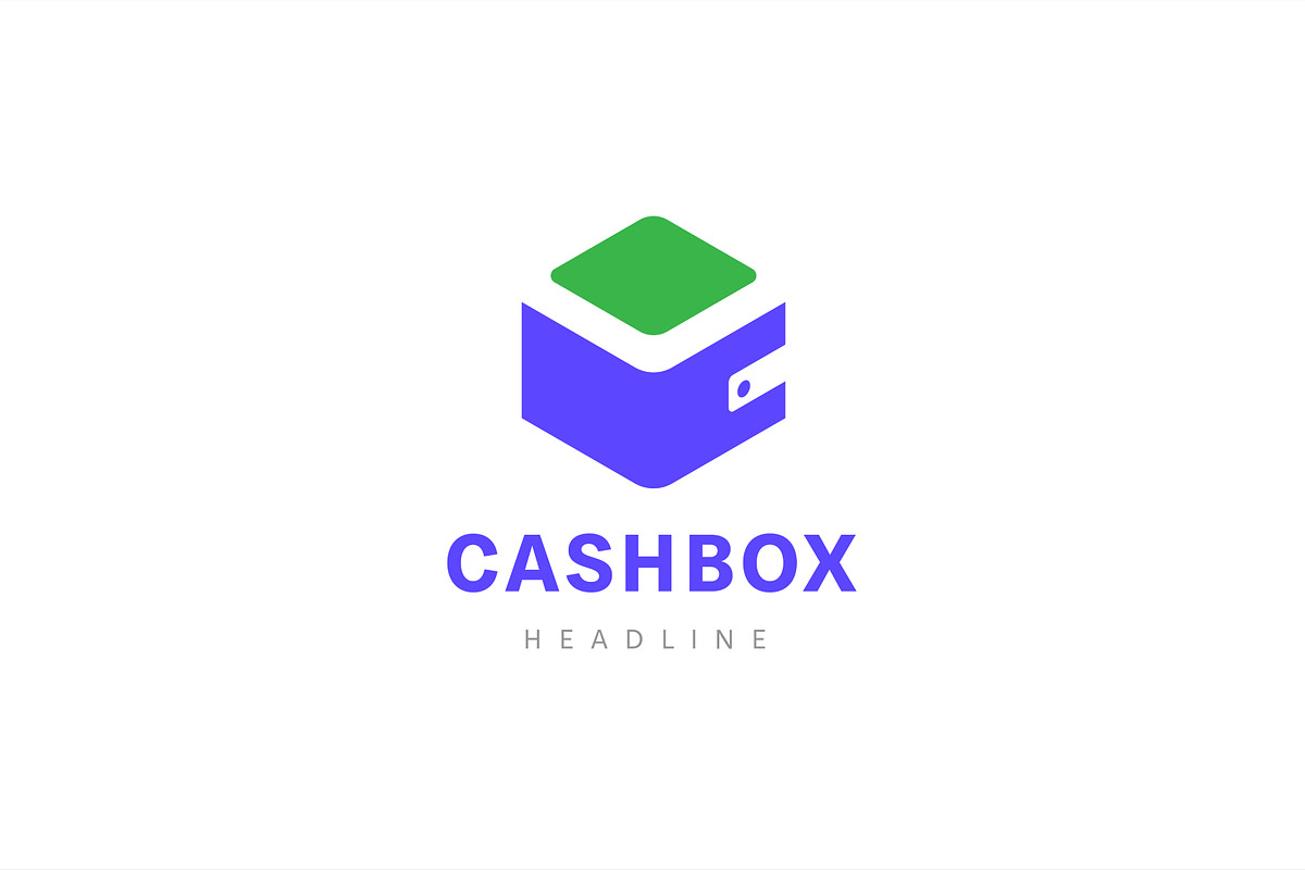 Cashbox logo template., a Branding & Logo Template by Anton Akhmatov (Photo 2 of 3)