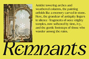 CS Ravella – Uncial Font, a Serif Font by Craft Supply Co. (Thumbnail 2 of 7)