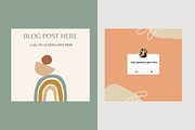 Boho Social Media Templates, a Device Mockup by Le Maison Bohem (Thumbnail 8 of 10)