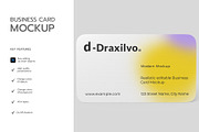Modern Business Card Mockup, an Advertising Mockup by graphypix (Thumbnail 2 of 4)
