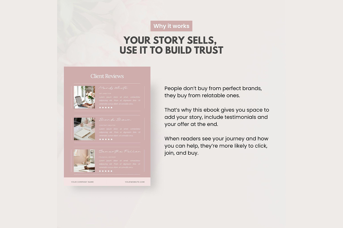 Canva Template Blush Lead Magnet, a Marketing Template by Hayley's Digital Hub (Photo 7 of 10)