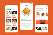Recipe Rise -  Mobile App UI KIT, an App Template by SquidPixey (Thumbnail 2 of 3)