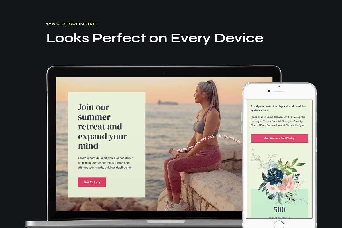 Psychic Medium Website Template, a WordPress Template by Awakened Templates (Photo 3 of 6)