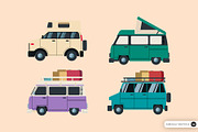 Road Trip Car Illustration Set, an Object Graphic by SLAB! Design (Thumbnail 3 of 3)