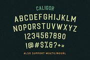 CALIGOR - Display Typeface, a Sans Serif Font by Letterhend Studio (Thumbnail 4 of 13)