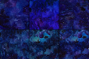 Space watercolor textures, a Texture Graphic by Anna's Creative Store (Thumbnail 3 of 5)