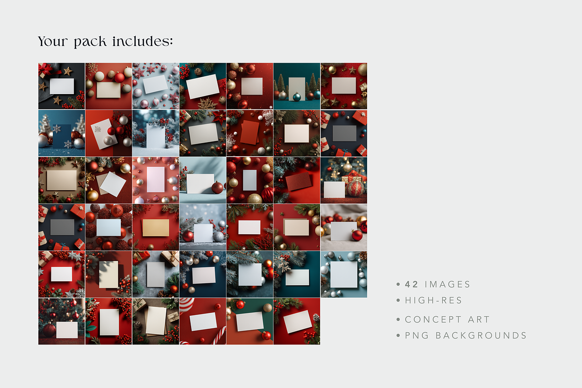 Christmas Card Mockups, a Holiday Photo by Picturesque Stories (Photo 3 of 3)