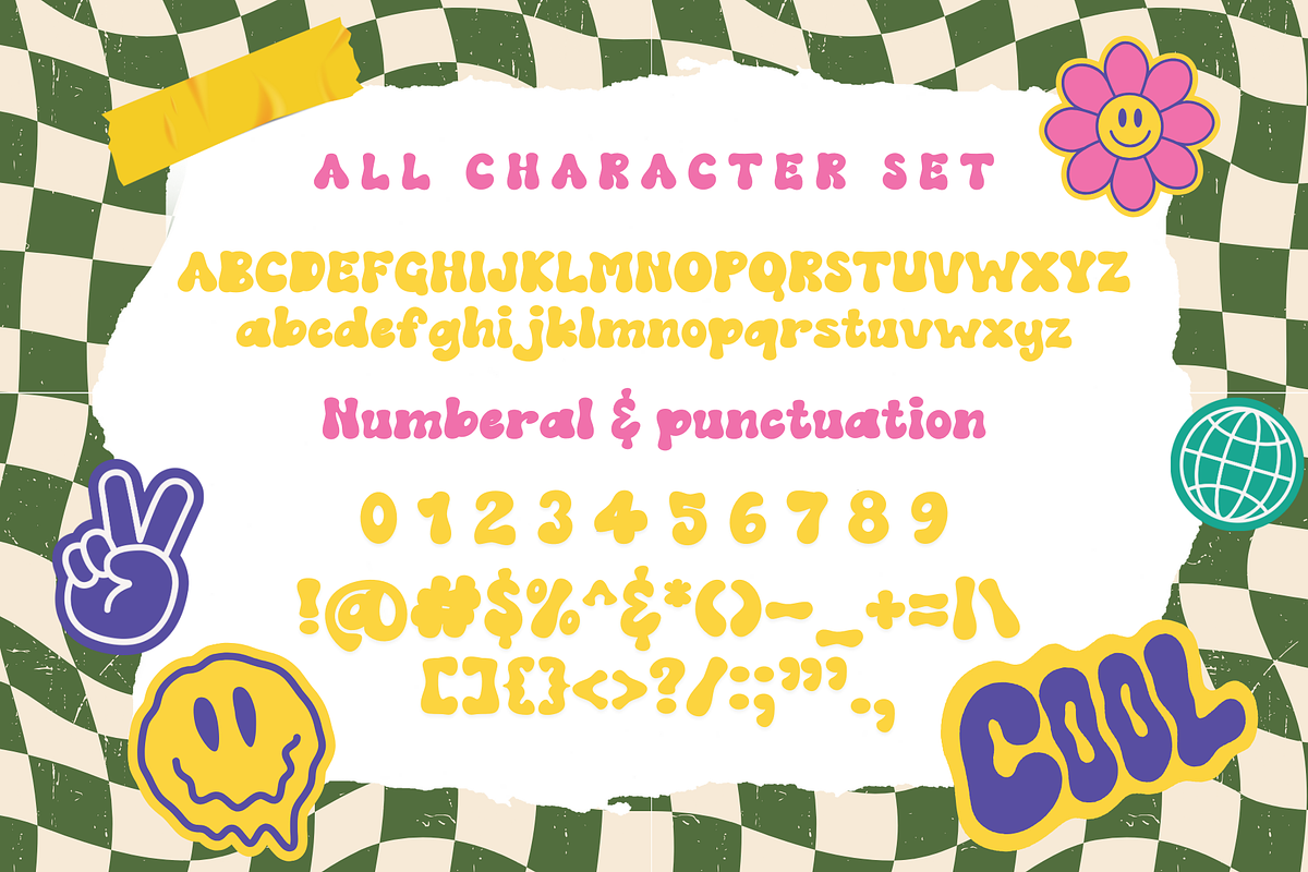 Magic Night is a stylish retro font, a Handwritten Font by Brown Cupple (Photo 4 of 5)