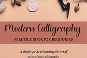 Modern Calligraphy Workbook, a Print Template by An Inkling Of Curry (Thumbnail 7 of 11)