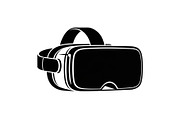50 VR Goggles Headset Silhouette, an Illustration by yasushie (Thumbnail 38 of 51)
