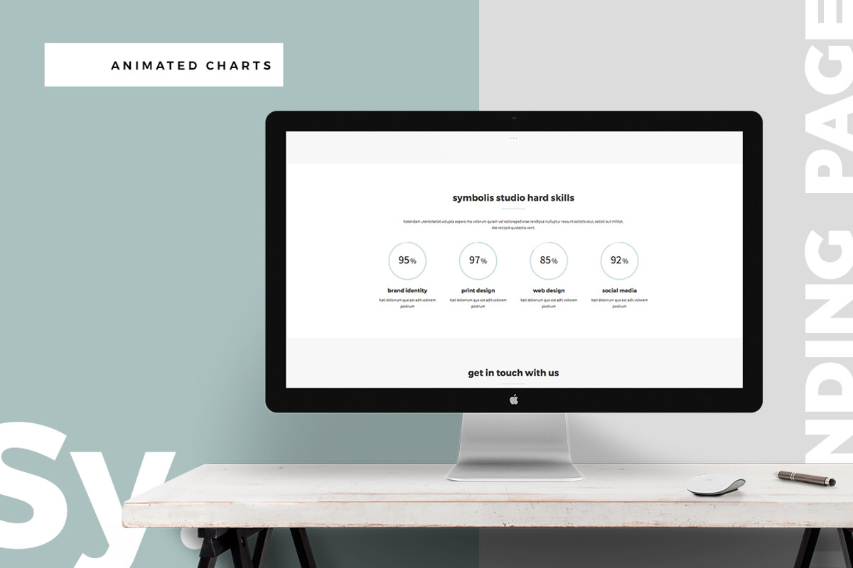 Symbolis Bootstrap Landing Page, a Bootstrap Template by Egotype (Photo 16 of 18)