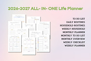 2027-2028 All in One Life Planner, a Templates & Theme by Adalin Shop (Thumbnail 4 of 10)