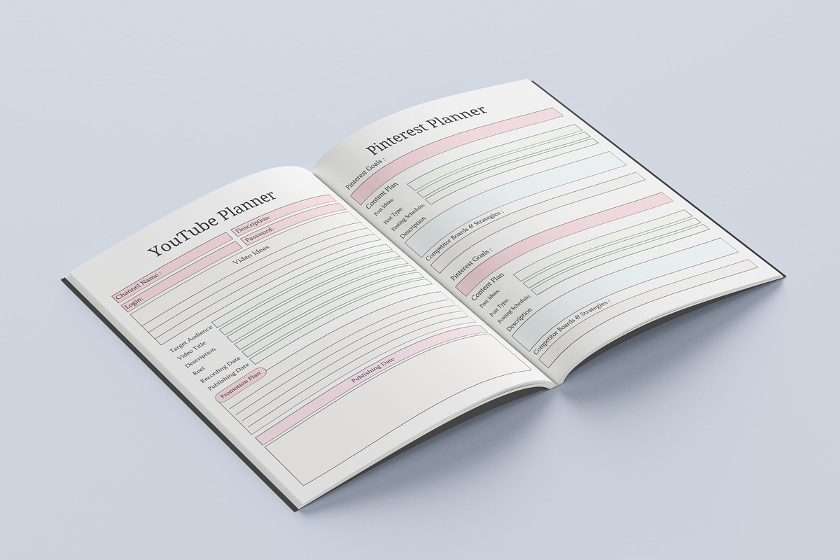 2025 Marketing Planner, a Design Template by Book2bees (Photo 3 of 4)