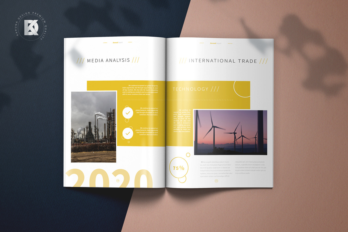 Annual Report, a Brochure Template by Kahuna Design (Photo 10 of 11)