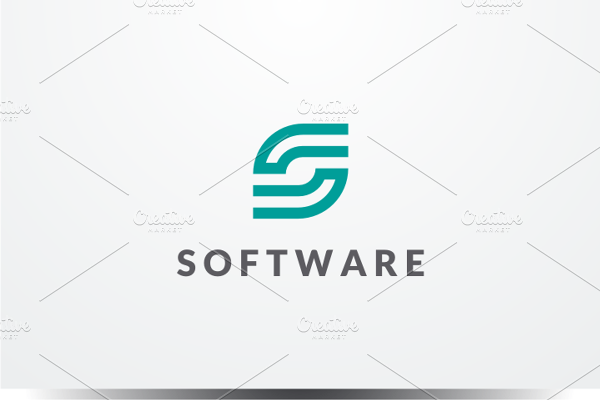 Software - Letter S Logo, a Branding & Logo Template by yopie