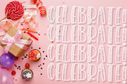 Merrymaking - a font with 4 styles!, a Font by CraftyLittleNodes (Thumbnail 10 of 10)