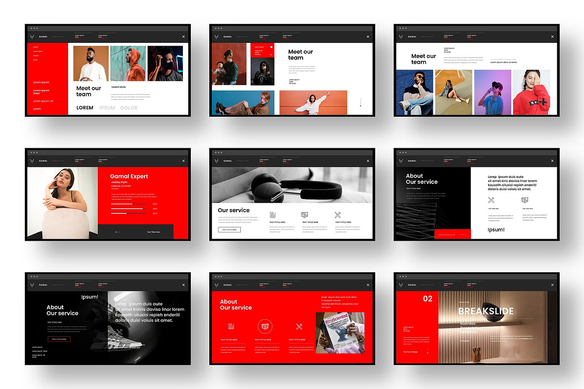 Gamal – Business Keynote Template, a Presentation Template by Dens Creative Studio (Photo 3 of 6)