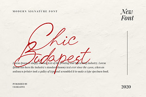 Chick Budapest Signature Font, a Handwritten Font by UICreative