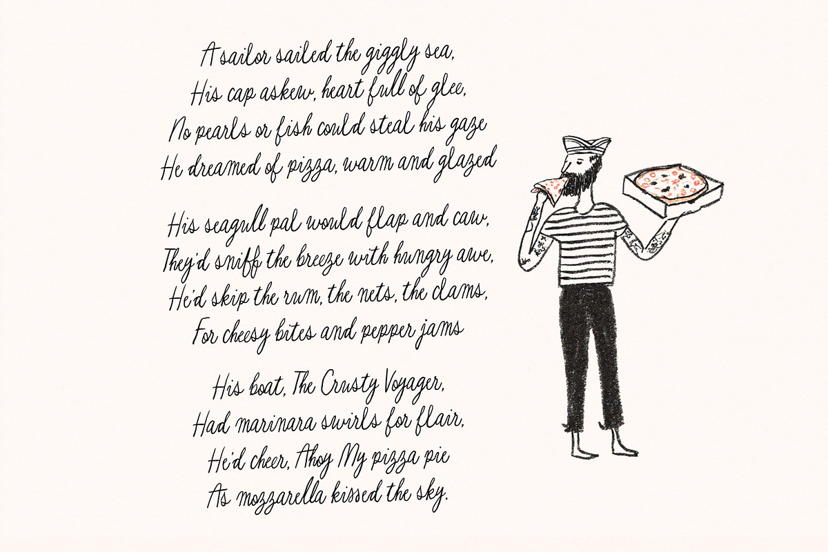 King of Hearts Script, a Font by Nicky Laatz (Photo 16 of 20)
