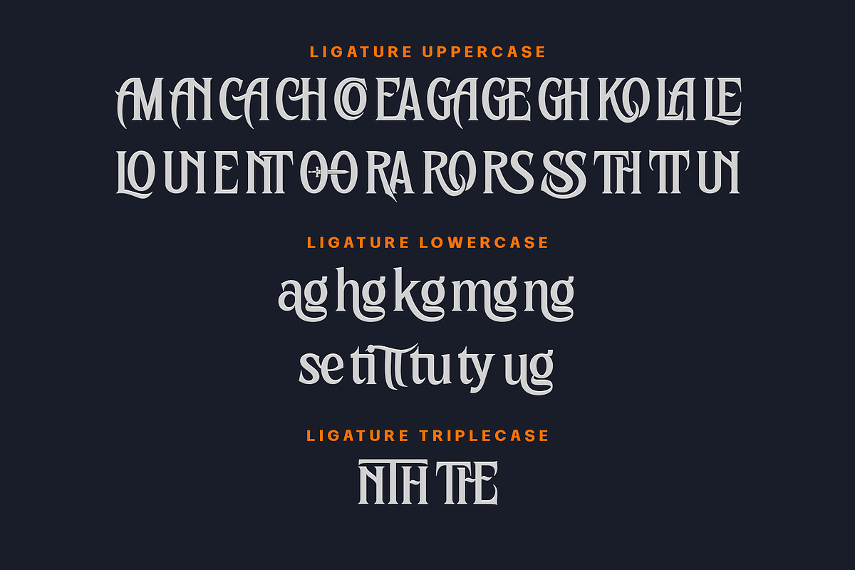 The Blowar Typeface, a Font by alit design (Photo 10 of 17)