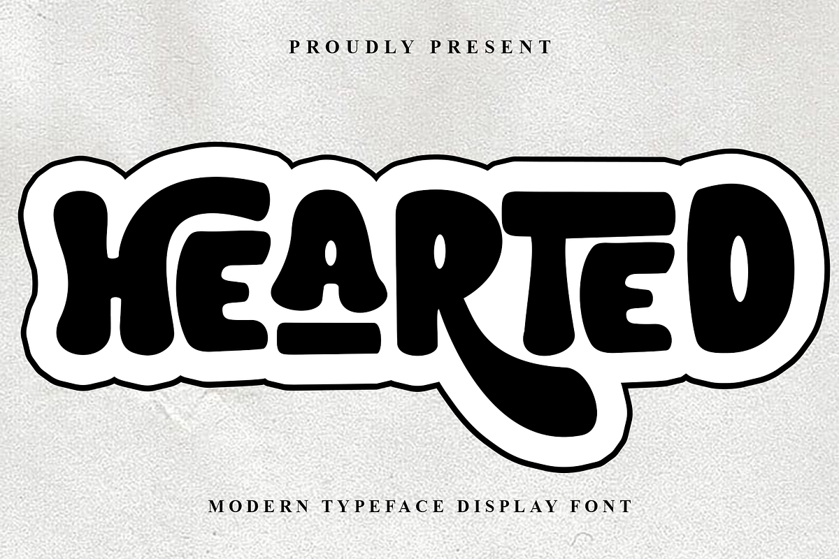Hearted, a Script Font by FreshTypeINK (Photo 1 of 7)