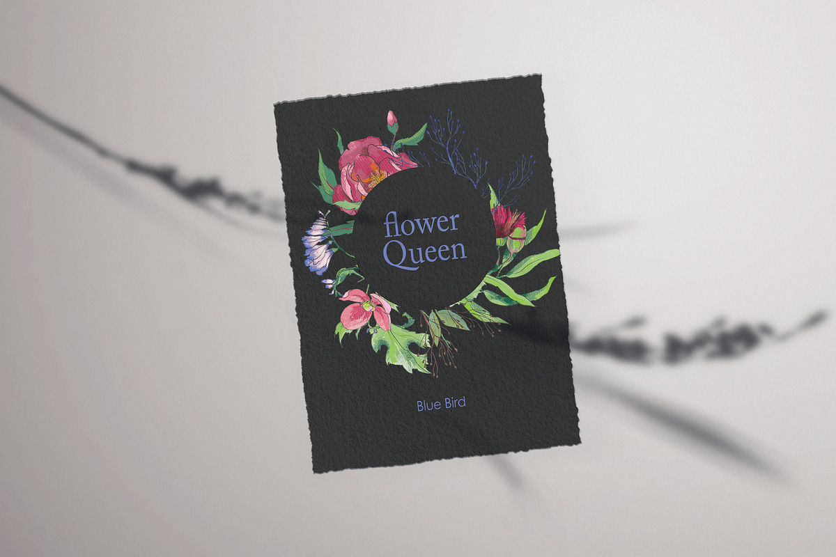 Flower Queen. Botanical vintage, an Object Illustration by Colden Blue (Photo 9 of 14)