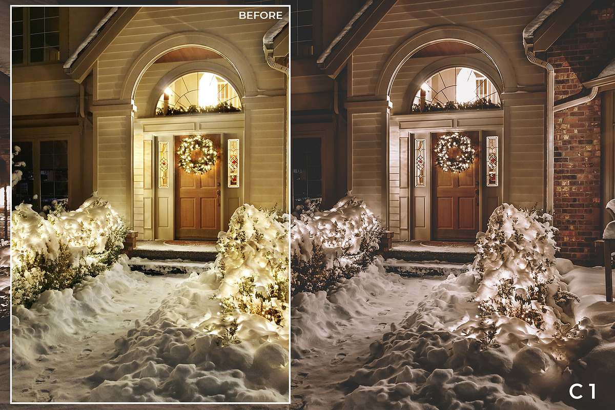 20 Christmas Time Lightroom Presets, an Action Add-On by Olg Store (Photo 5 of 11)