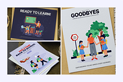 Back to School Illustrations, an Emoji Icon by Vectors Market (Thumbnail 4 of 6)