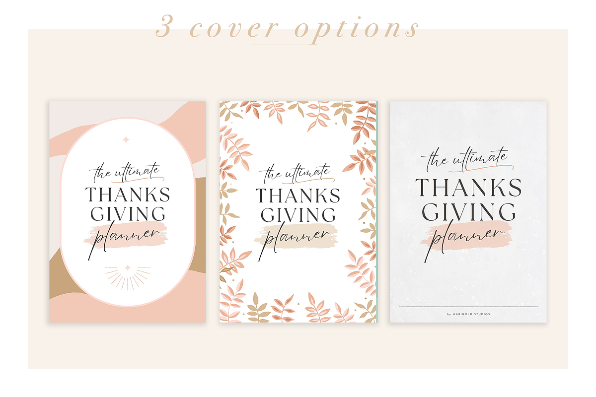 Thanksgiving Planner | PDF & Canva, a Magazine Template by Marigold Studios (Photo 9 of 10)