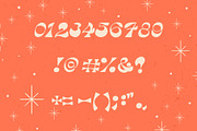 Weighted Tops 'N Bottoms Font, a Font by Liz Kohler Brown (Thumbnail 4 of 4)