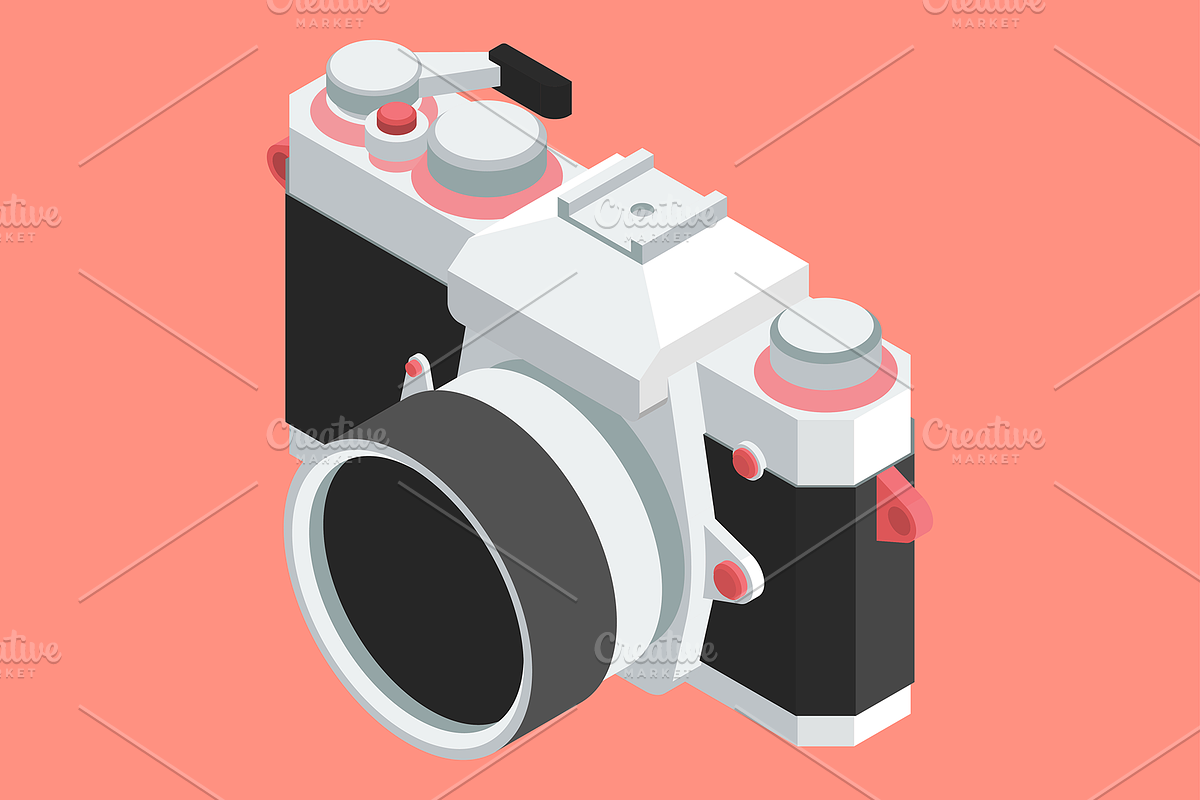 Analog Cameras Illustrations, an Illustration by Lukino (Photo 5 of 8)